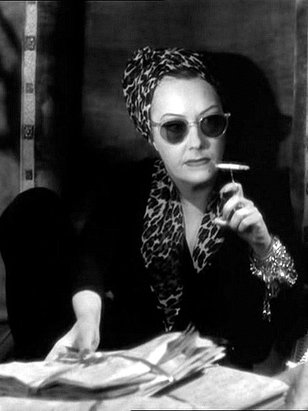 Gloria Swanson's outfit from her first scene in Sunset Boulevard