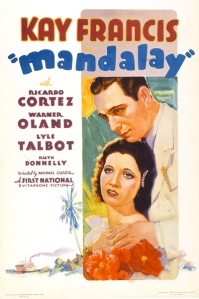 Mandalay 1934 Poster