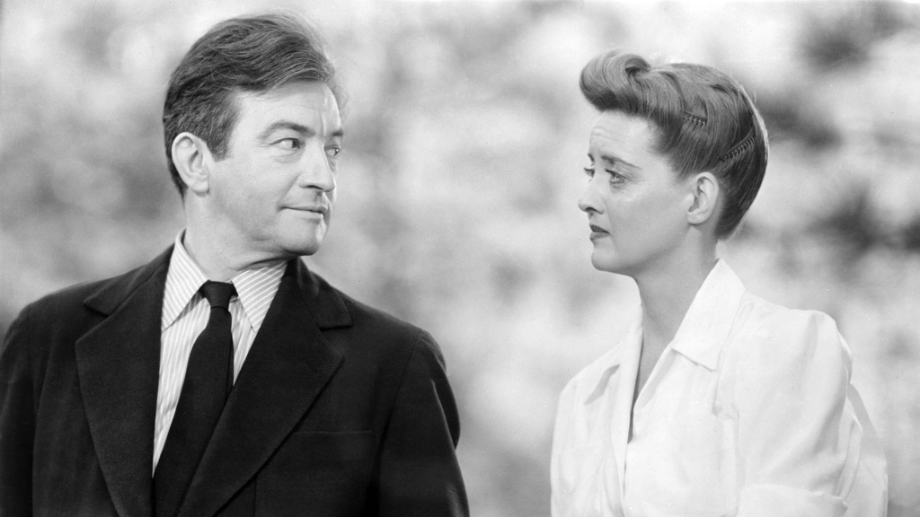 Claude Rains and Bette Davis in Now, Voyager.