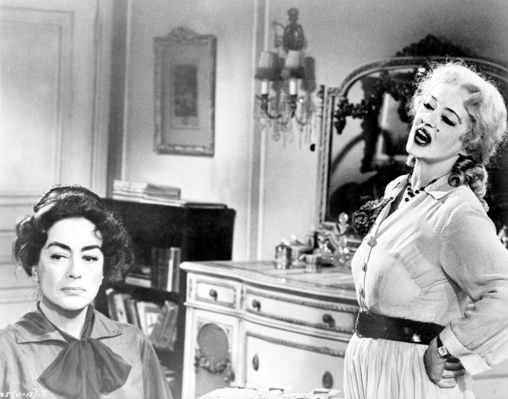 Bette Davis and Joan Crawford in What Ever Happened to Baby Jane. 