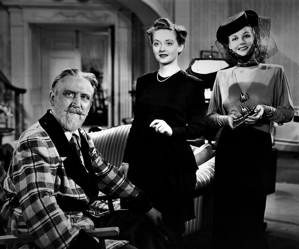 Monty Woolley, Bette Davis, and Ann Sheridan in The Man Who Came to Dinner.
